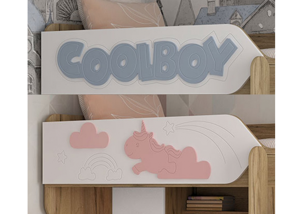 Бортик МДФ верхний Рисунок или Буквы (COOLBOY) для ДН-83, Авалон Бортик МДФ верхний Рисунок или Буквы (COOLBOY) для ДН-83, Авалон