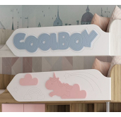 Бортик МДФ верхний Рисунок или Буквы (COOLBOY) для ДН-85, Авалон