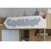 Бортик МДФ верхний Рисунок или Буквы (COOLBOY) для ДН-85, Авалон