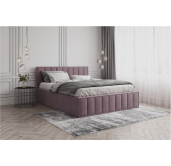 Кровать Лана 1,8 (Пудра) короб + ортопед с подъемным механизмом, ДСВ