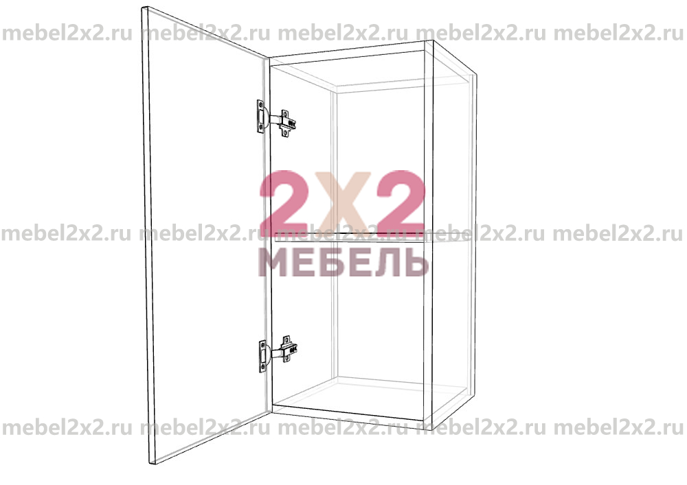 КМ La cucina molto bella Шкаф навесной 1-дверный 350 (№74)