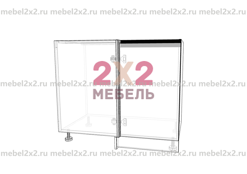 КМ La cucina molto bella Стол рабочий угловой 1050 РУЧКА GOLA (№255-G)