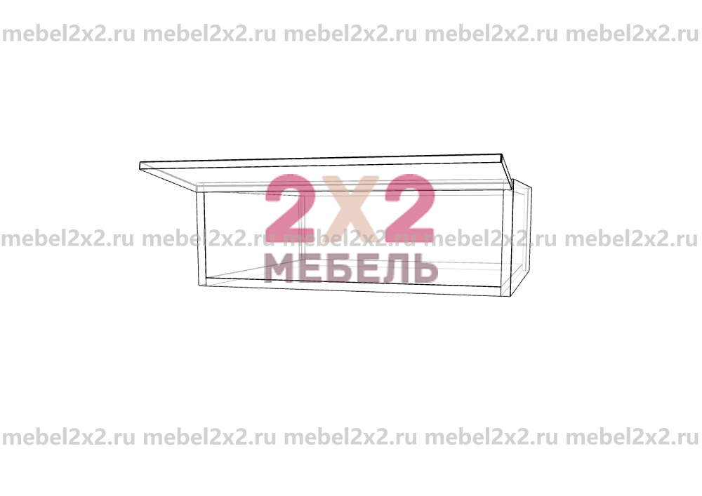 КМ La cucina molto bella ЛДСП Антресоль пенала 600 (№177)