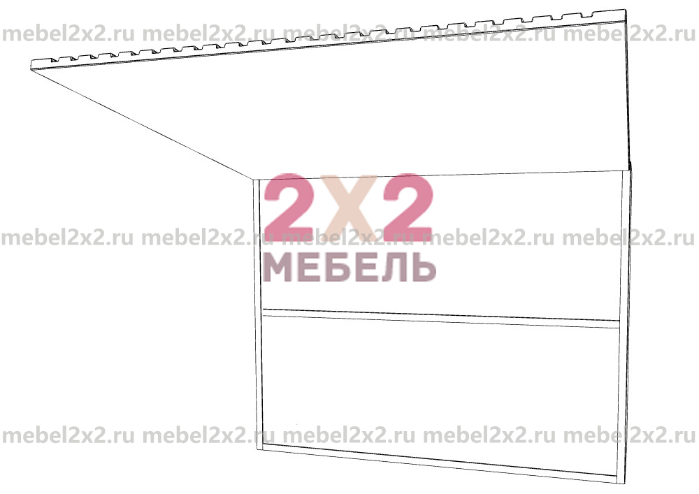 КМ La cucina molto bella ЛДСП Шкаф навесной над вытяжкой 900 (№93)