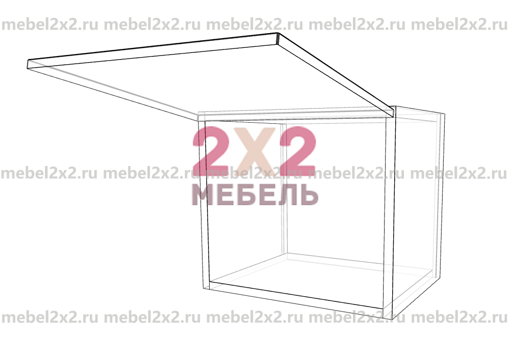КМ La cucina molto bella Антресоль высокая глубокая 400 (№54)