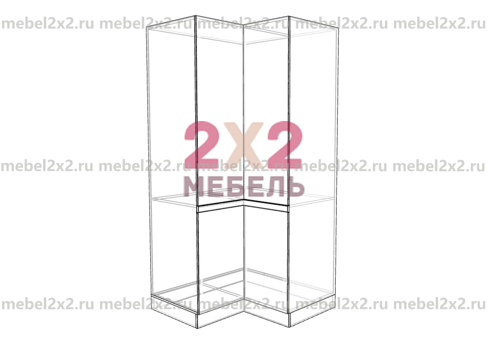 КМ La cucina molto bella Пенал угловой 1000х1000 (№172)