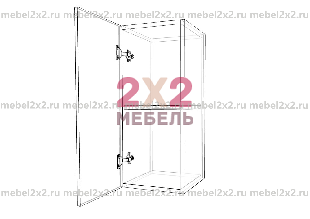 КМ La cucina molto bella Шкаф навесной 1-дверный 300 (№73)