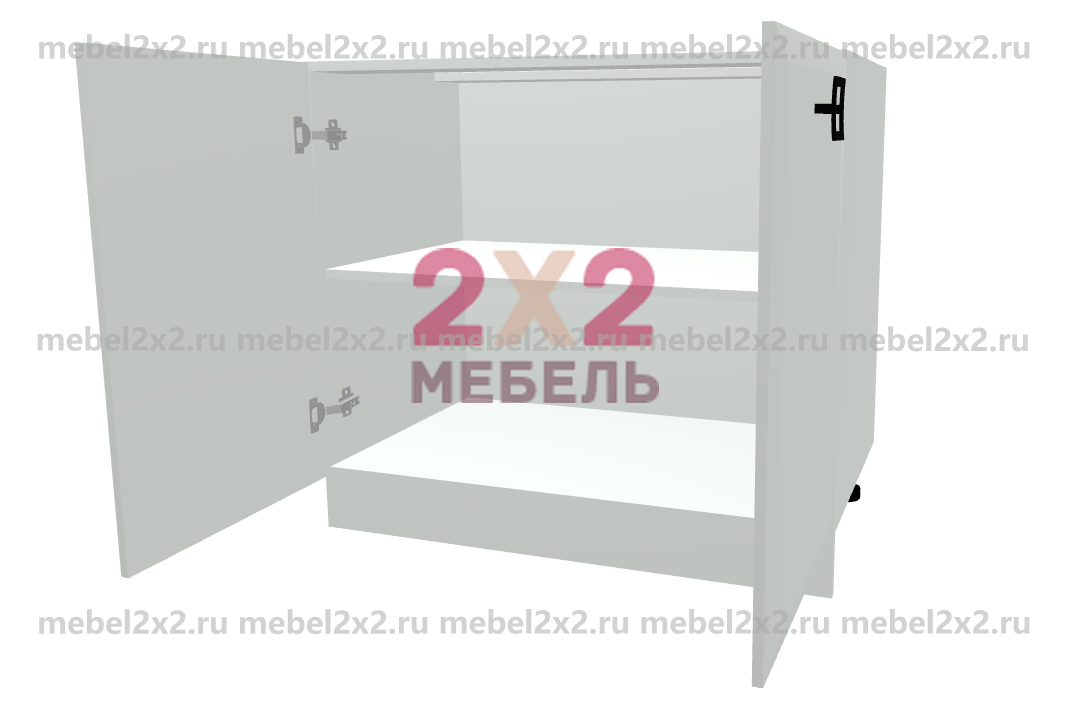 КМ La cucina molto bella Стол рабочий 2-х дверный 900 (№136)