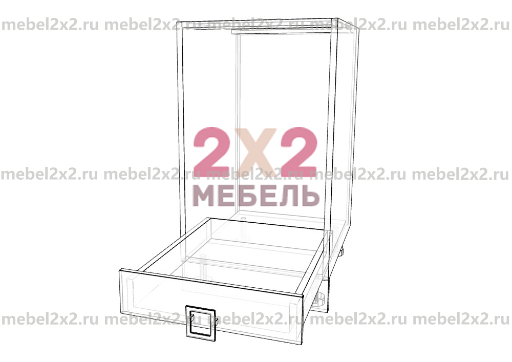 КМ La cucina molto bella Стол рабочий под плиту 450 (№158)