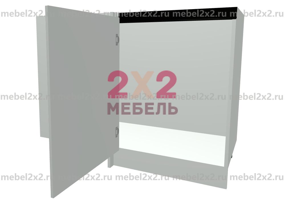 КМ La cucina molto bella ЛДСП Стол рабочий угловой 1200 РУЧКА GOLA (№138)
