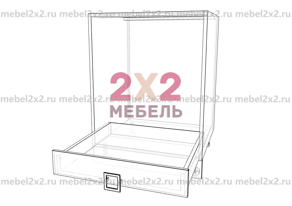 КМ La cucina molto bella Стол рабочий под плиту 600 (№157)