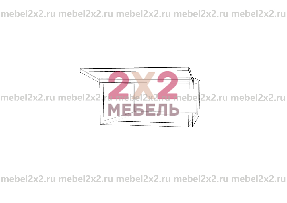 КМ La cucina molto bella Антресоль пенала 400 (№176)
