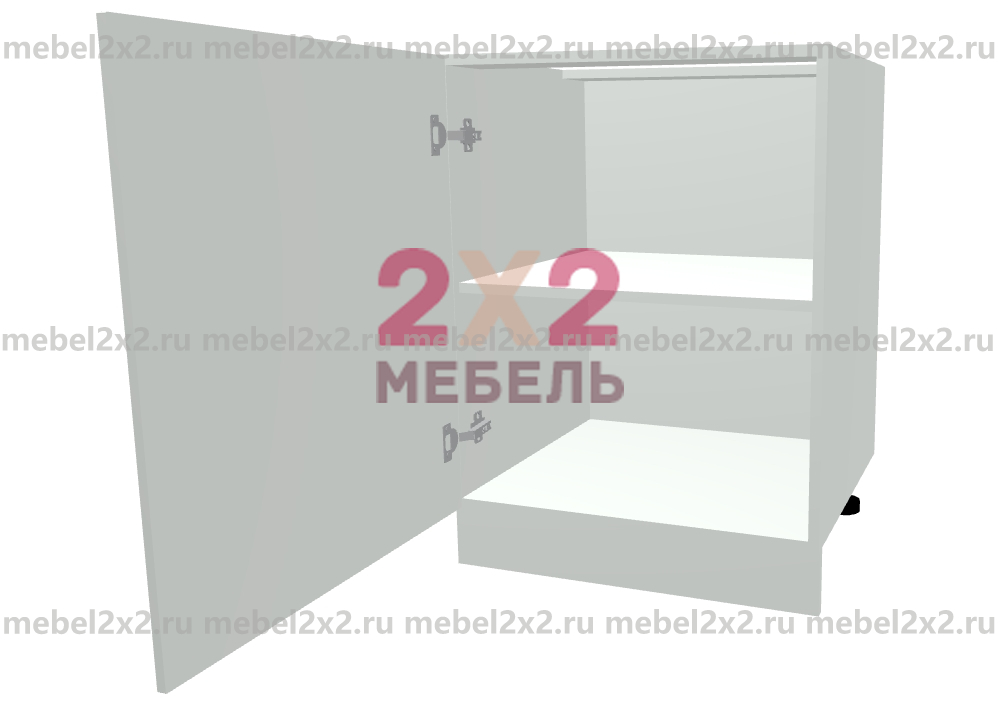 КМ La cucina molto bella ЛДСП Стол рабочий 1-дверный 600 (№132)