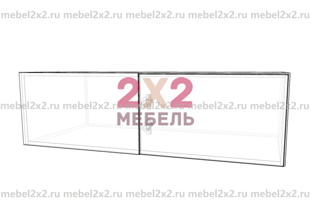 КМ La cucina molto bella Антресоль пенала углового 1200 h-350 (№220)