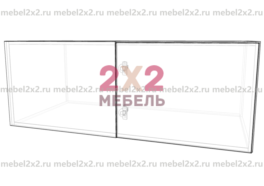 КМ La cucina molto bella Антресоль пенала углового высокая 1200 h-450 (№221)