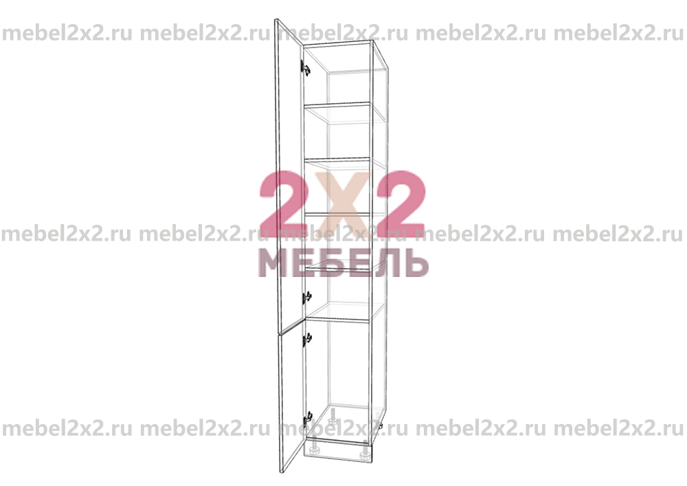 КМ La cucina molto bella Пенал угловой 1200 высокий (№217)