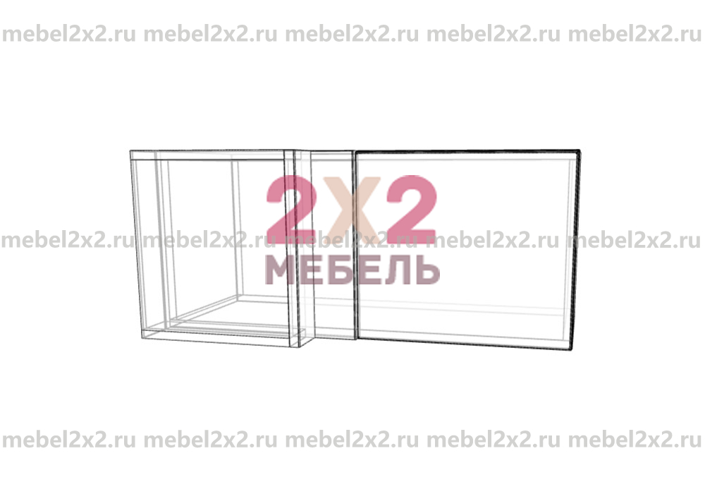 КМ La cucina molto bella Антресоль угловая 800 (№244)