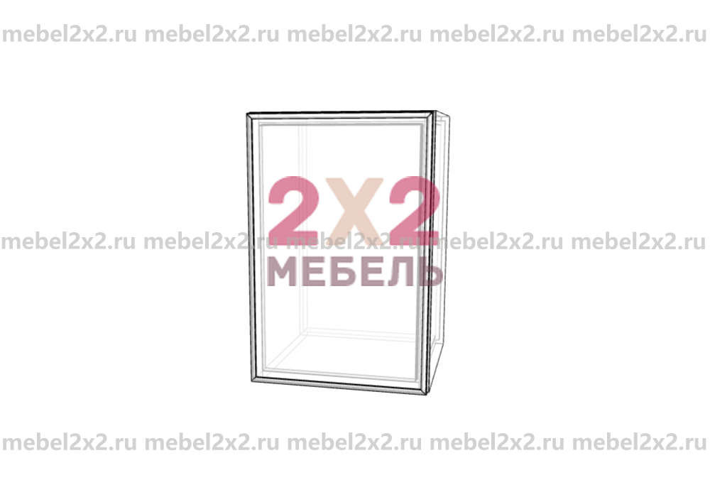 КМ La cucina molto bella Антресоль высокая со стеклом 300 (№234)