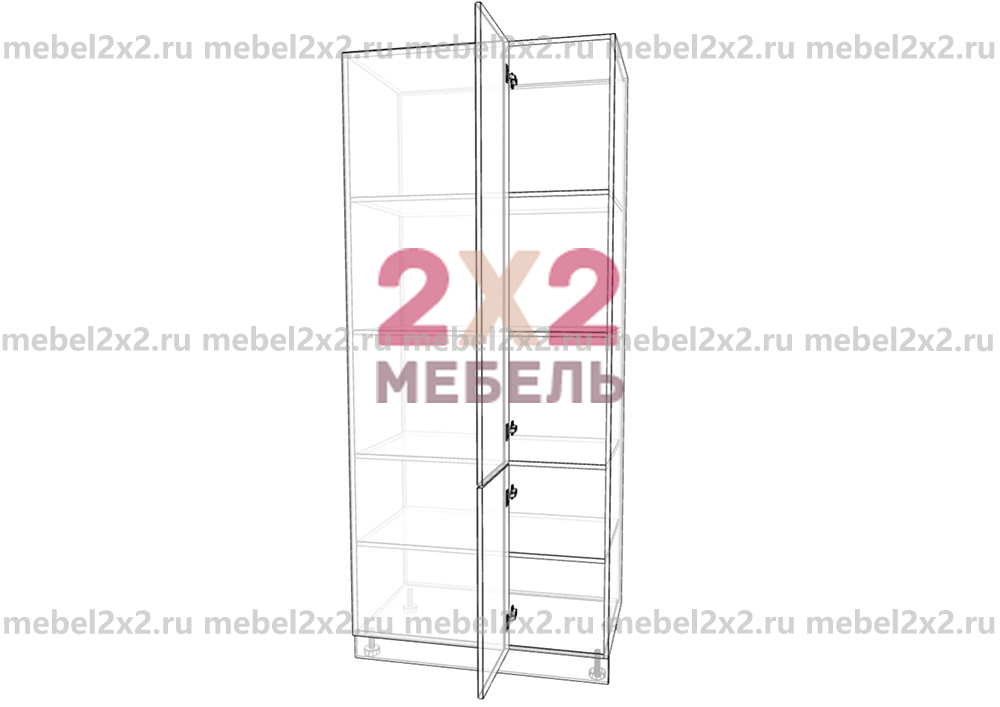 КМ La cucina molto bella Пенал угловой 1000 высокий (№216)
