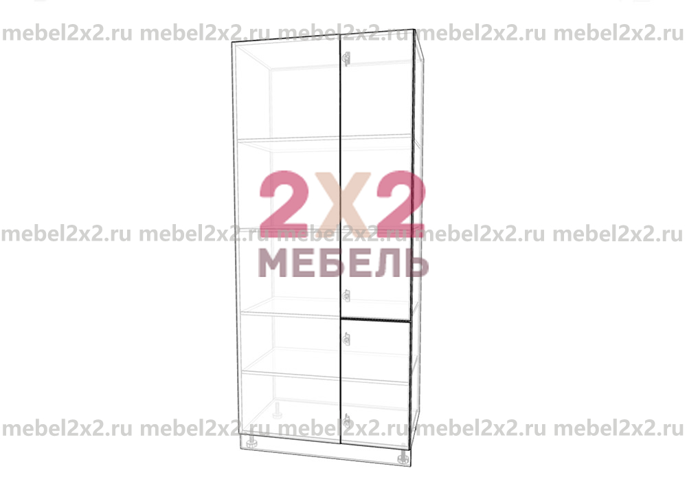 КМ La cucina molto bella Пенал угловой 1000 высокий (№216)