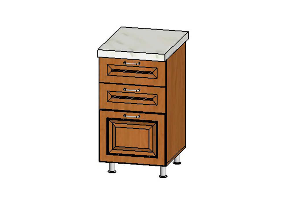 КМ Каталея Стол рабочий 3-х ящиковый 400 (№33-a) + 2 ящика BLUM Tandembox "М" + 1 ящик BLUM Tandembox "D" КМ Каталея Стол рабочий 3-х ящиковый 400 (№33-a) + 2 ящика BLUM Tandembox "М" + 1 ящик BLUM Tandembox "D"