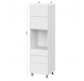 КМ Одри Пенал под духовку 6п1 600