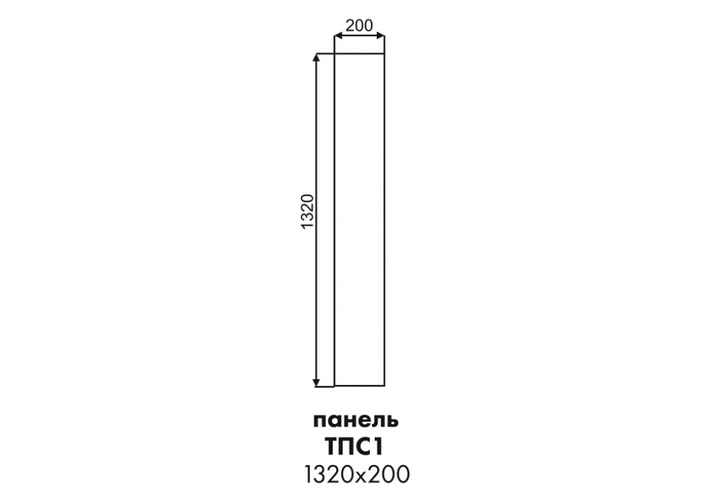 КМ Моника фасад торцевой ТПС1 200х1320 КМ Моника фасад торцевой ТПС1 200х1320